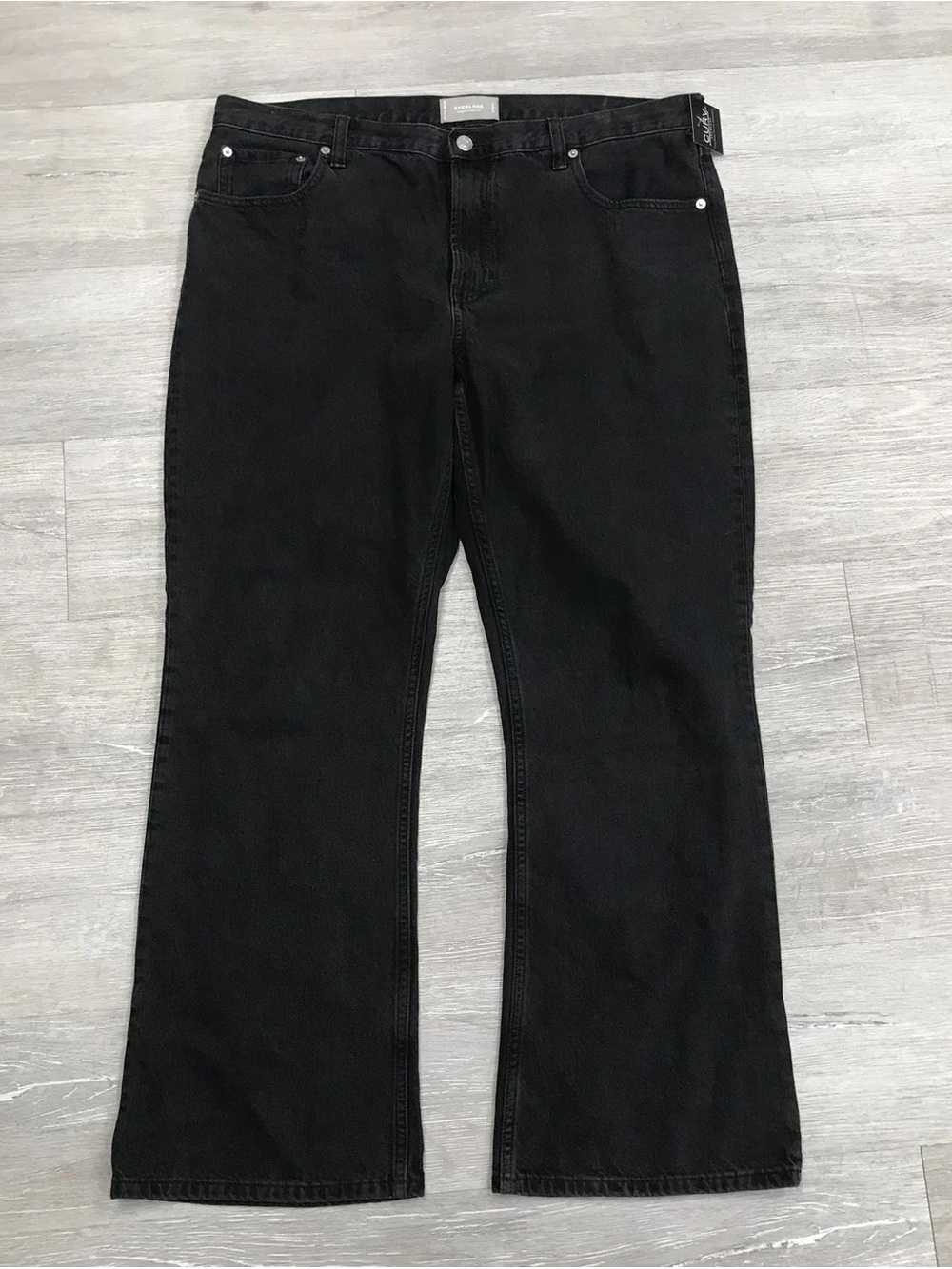 Everlane Black Slouch Bootcut Jeans - Size 33